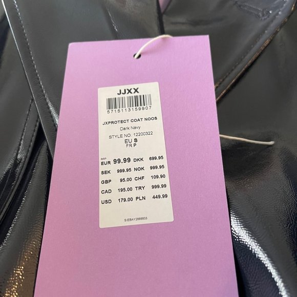 BNWT Jx Protect Coat- Long-SM - Picture 4 of 4